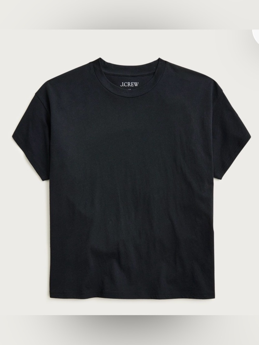NWT J Crew Feather Jersey Cropped Tshirt M
